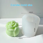 HASTHIP Flower Silicone Molds for Candle and Resin Making featuring 2Pcs 3D Bloom Design