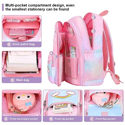 HASTHIP® Mochilas Escolares para Niñas de Primaria