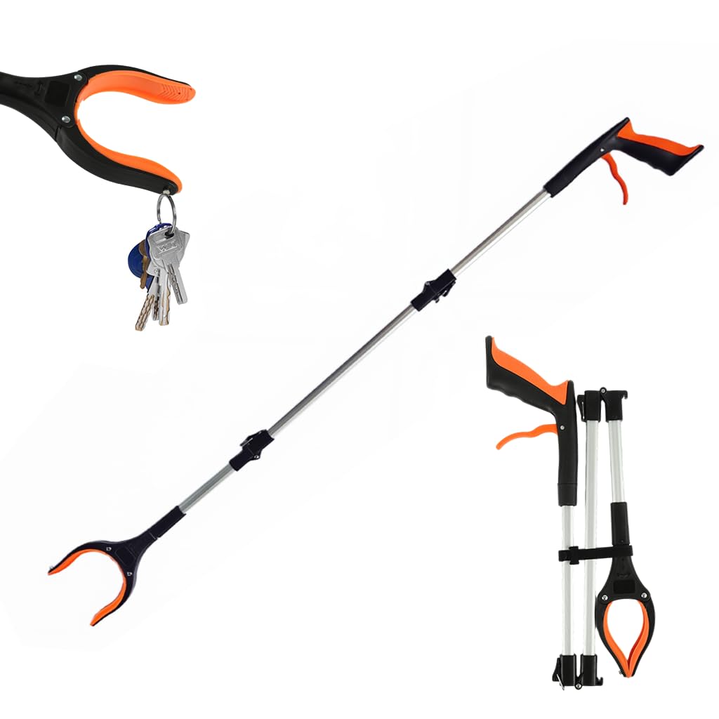 HASTHIP Magnetic Grabber Reacher Tool for Litter Pick Up with 42.9 in Reach and Ergonomic Handle
