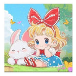 HASTHIP® Nasjac Kit de Pintura Diamante 5D para Niños y Adultos,4 Piezas DIY Cuadro Diamond Painting con Perlas,Set de Manualidades Arte Lienzo Alta Definición Accesorios Completos para Decoración