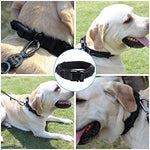 HASTHIP® Dogs Collar Adjustable Nylon Tactical Dog Collar with Strap