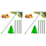 HASTHIP Fruit Picker Tool for Orchard Use with 10.5 ft Telescopic Alloy Pole & 16 cm Basket
