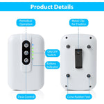 HASTHIP® Aquarium Air Pump, Portable Oxygen Pump for Aquarium Fish Tank, Cordless Fish Tank Oxygen Pump - 2W, 6L/Min, Long-Lasting Battery