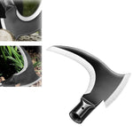 HASTHIP Weed Remover Tool for Weeding and Soil Loosening with 2 in 1 Axe Head | Stainless Steel