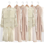 30pcs Plastic Hanging Garment Bag, Transparent Clothing Dustproof Cover for Clothes Universal Size Clothes Cover 23.6 x 35.4 in