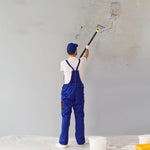 HASTHIP Blade Scraper for Floor and Wall Cleaning with 23.6 in Handle and Screw-Fixed Design | Includes 10 Replacement Metal Blades