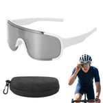 HASTHIP® Proberos Gafas de Ciclismo polarizadas para Hombre y Mujer, protección UV400 con Lentes PC antirreflejo, a Prueba de Viento y Resistentes a Impactos para Ciclismo y Deportes al Aire Libre