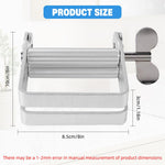 HASTHIP Metal Tube Toothpaste Squeezer for Hair Dye and Creams featuring Roller Mechanism