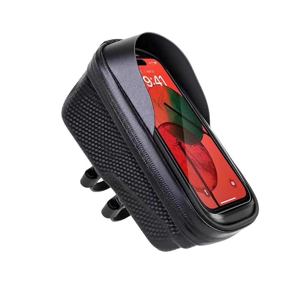 HASTHIP® Bike Bag for Bicycle, Frame Phone Holder Mount, Accessories Cycling Top Tube Phones Under 7"