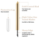 HASTHIP Engraver Blade for Cricut Maker and Explore Machines with 6 Piece Fine Point Set featuring Carbide Construction and Rubber Sleeve Safety Design