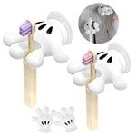 HASTHIP Cute Hanging Toothbrush Holder for Bathroom Organization with Suction Mount | 1 Pack