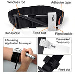 HASTHIP® Military Tourniquet for Outdoors Camping Survival, Adjustable Emergency Tourniquets, One-Handed