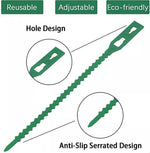 HASTHIP Plant Twist Ties 60pcs 23cm for Flowers and Tomato Support with Flexible PE Material