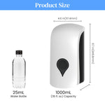 HASTHIP Soap Dispenser for Bathroom and Kitchen with 1000ml Removable Bottle & Semi Clear Window