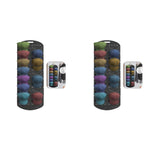HASTHIP Hat Organizer for Baseball Caps with 14 Pockets featuring Easy Grab Design | Felt Over Door Storage for Bedroom and Closet