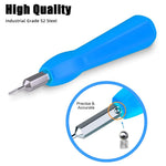 HASTHIP Doorbell Screwdriver Set for Battery Change and WiFi Reset with T6 and T15 Torx | Ergonomic S2 Steel Handle