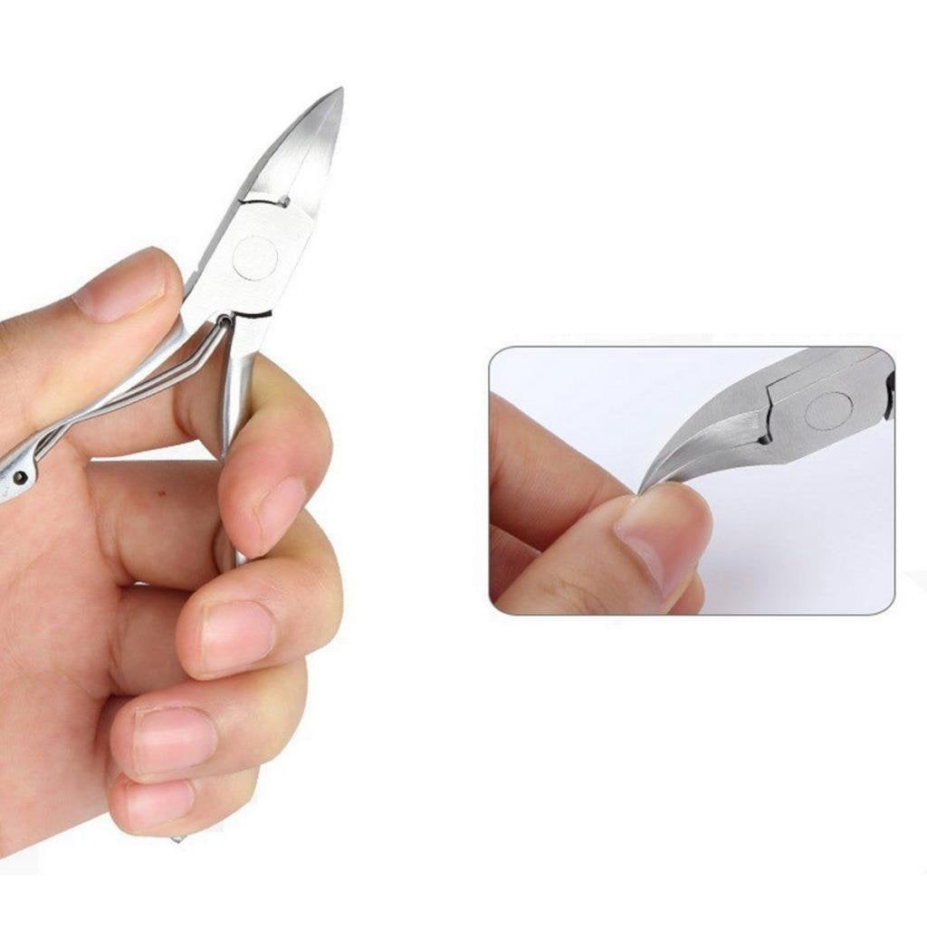 HASTHIP® 6PCS Toe Nail Correction Tool Pedicure Tool + Ingrown Toe Nail Lifter + Stainless Steel Nail Clipper/Nipper