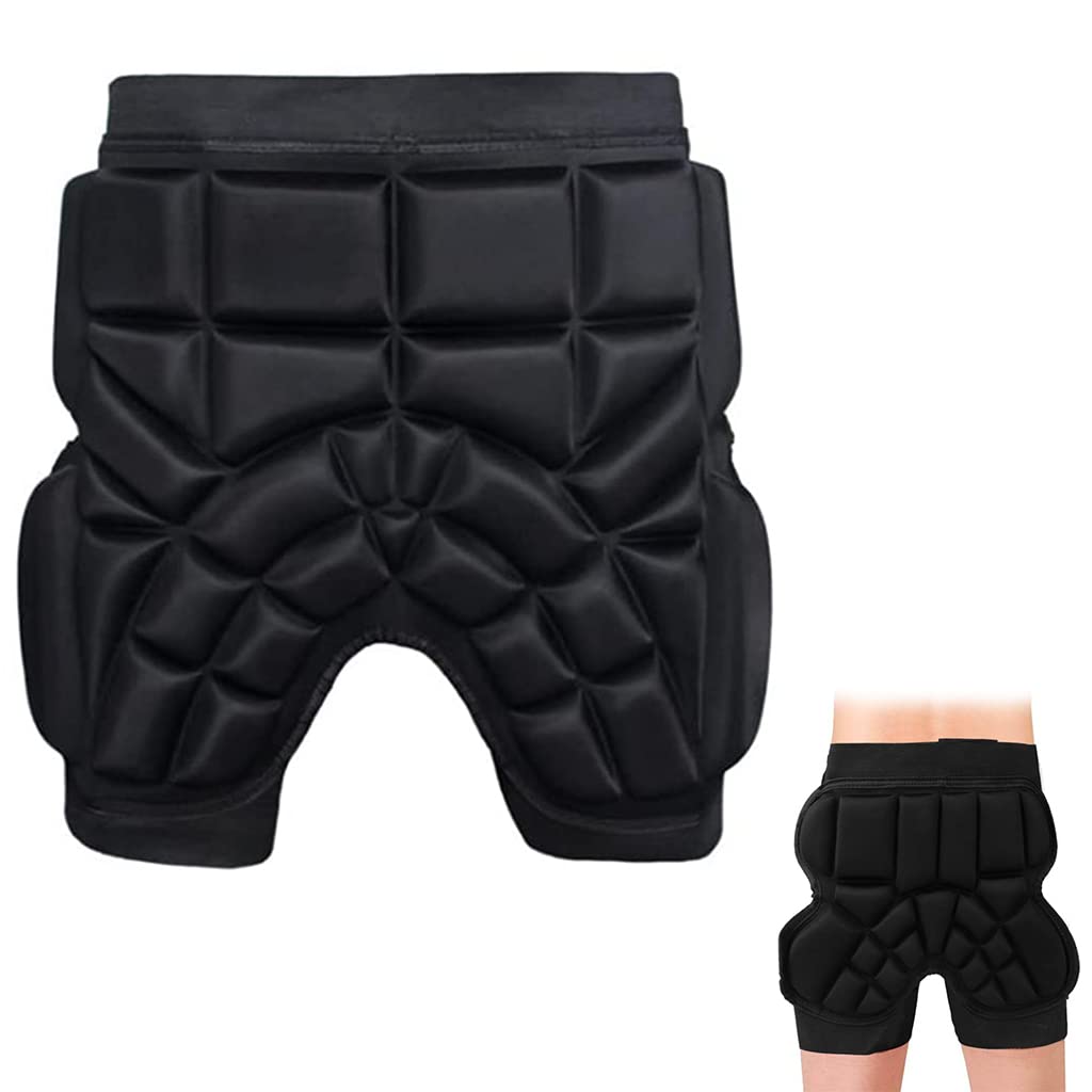 HASTHIP® Brand Protector de Cadera para Patinaje con Almohadilla de glúteos para niños y Adultos