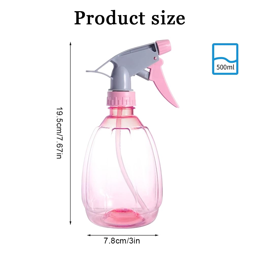 HASTHIP Spray Pump Bottles for Gardening and Cleaning with 500ml Capacity featuring Rotatable Nozzle | Dual Stream and Mist Modes