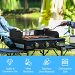 HASTHIP® Stainless Steel Grill Barbecue Tool Rack,6.18 Inches Removable Barbecue Grill Accessories for Flat Top Griddle and Other Griddles