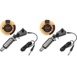 HASTHIP Guitar Pickup for Acoustic to Electric Use with 12 Pole Pieces and 10Ft Cable | 2PCS
