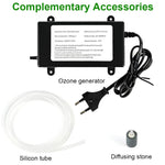 HASTHIP Ozone Generator for Air Purification and Water Treatment featuring 1000 mg h Output | Includes Diffusing Stone and Silicon Tube