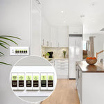 HASTHIP Switch Board Stickers for Home with Glow in Dark Labels | 35 Piece Self Adhesive Set