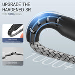 Light-ning Charging Cable 27W 3A Fast Charging Cable 10ft Long Light-ning Charging Cable Data Cable Support 480Mbps Data Transmission Compatible with Phone
