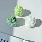 HASTHIP Flower Silicone Molds for Candle and Resin Making featuring 2Pcs 3D Bloom Design