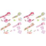 HASTHIP Washi Tape for Scrapbooking and Diary Planner featuring 4 Rolls and 200 Petals/Roll