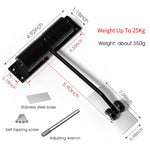 HASTHIP Door Closer for Home and Office with Adjustable Spring Mechanism 2pcs White