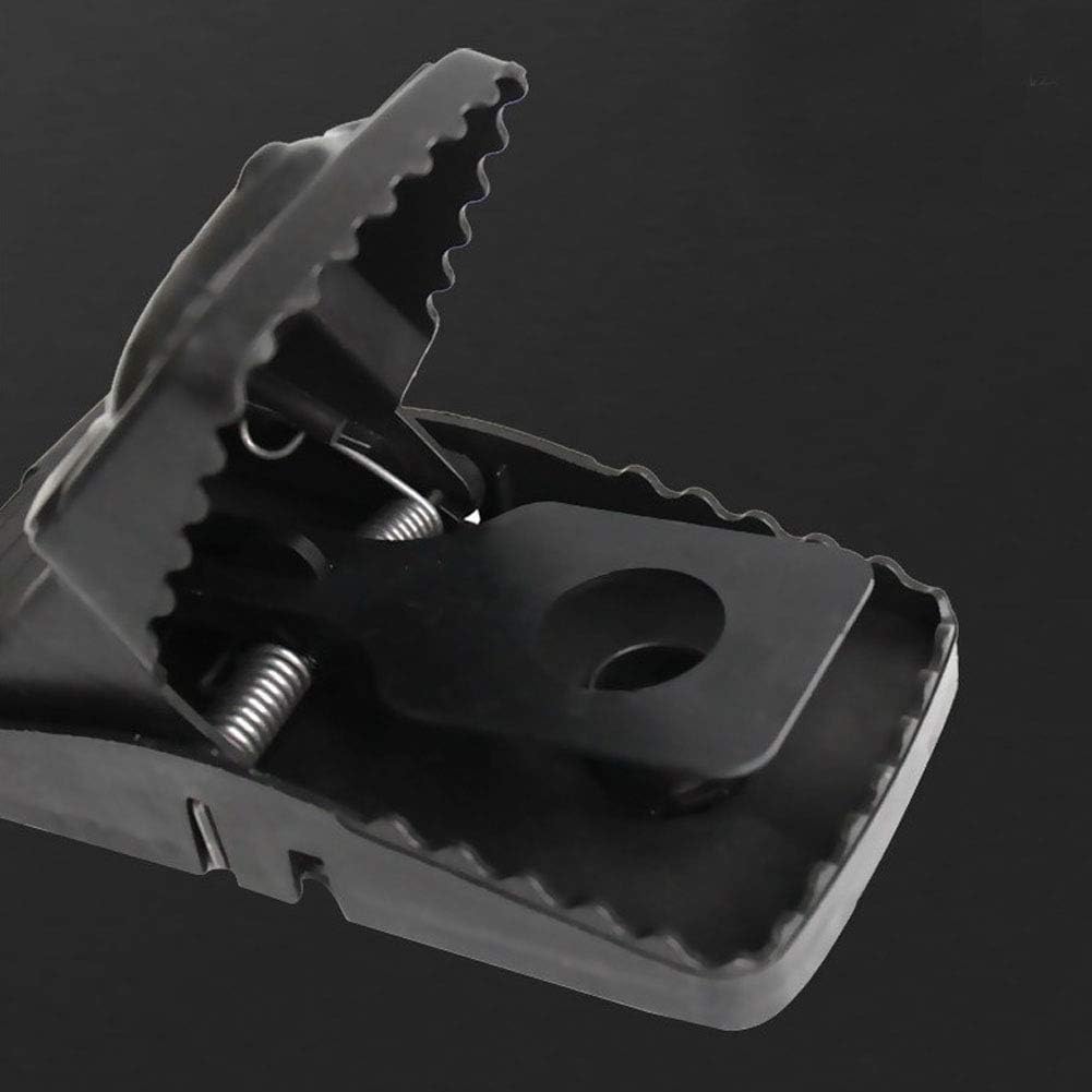 HASTHIP Rat Traps for Indoor and Outdoor Rodent Control featuring Ultra Fast Trigger | 8Pcs Reusable ABS Set 17cm x 7.5cm