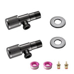 HASTHIP Angle Valve 1/2 Inch for Bathroom and Kitchen Water Supply with Self-Sealing Glue | Brass Leak-Proof Construction