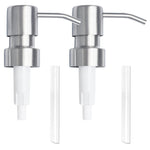 HASTHIP Soap Dispenser Pump for Bathroom & Kitchen with 304 Rustproof Design | 2 Pack Reusable