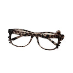 HASTHIP® Gafas de Sol Estampado Cheetah Kawaii Y2K Cristales Transparentes Moda Retro Emo Grunge Accesorios de Cosplay Anime Estilo Vintage Leopardo Mujeres Hombres