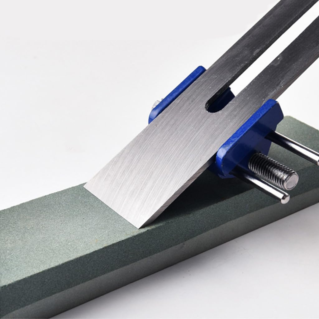 HASTHIP® Honing Guide System Chisel Sharpening Kit for Woodworking, Honing Guide Jig for Woodwork, Adjustable 0-55mm Clamp, Honing Guide Sharpening Jig Woodworking Tools Precision Sharpening Jig