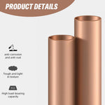 HASTHIP Curtain Rod Holders for 28mm Rods featuring Reinforced Metal Wall Brackets | 4Pcs Set