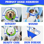 HASTHIP® Dog Cone Collar, Breathable Soft Dog Cones