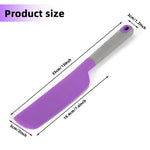 HASTHIP Silicone Spatula for Cooking and Baking with 12.7 in Handle featuring Seamless Design | Purple