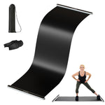 HASTHIP® Tablero Deslizante 5 en 1 para Ejercicio de Cuerpo Completo,Alfombra Deslizante Antideslizante de PVC con Cubiertas Profesionales y Bolsa Almacenamiento,Equipo Fitness