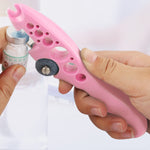 HASTHIP Ampule Cutter with 5 Replaceable Grinding Wheels for Medical and Home Use | ABS Body and Metal Opener for Glass Bottles