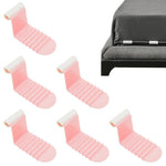 HASTHIP Bed Sheet Retainer Clips 6Pcs for All Bed Sizes with No Slip L Shape Fasteners | Invisible Edge Holders