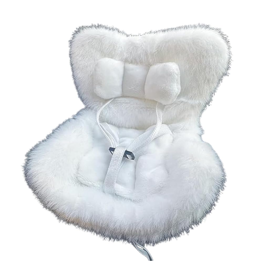 HASTHIP® Doll Car Seat for 17cm Dolls with Air Vent Clip and Desktop Stand, Cute and Functional Car