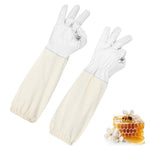 HASTHIP Beekeeping Gloves for Gardening and Landscaping featuring Elastic Cuff and Elbow-Length Protection | Anti-Slip Thickened Fabric for Men and Women