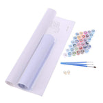 HASTHIP Paint by Numbers Kit for Kids and Adults with Brushes 16×20 in Canvas | Gift Idea