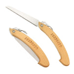 HASTHIP Folding Pruning Saw for Gardening and Camping with Beech Handle & Safety Lock