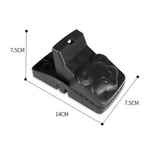 HASTHIP Rat Traps for Indoor and Outdoor Rodent Control featuring Ultra Fast Trigger | 8Pcs Reusable ABS Set 17cm x 7.5cm