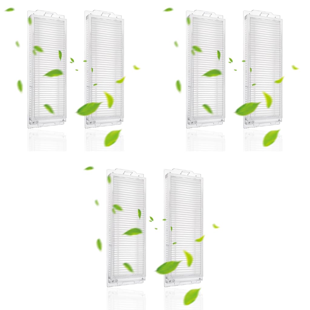 HASTHIP Compatible Mi Robot Vacuum Mop 2i Pro Replacement Filters 3 pcs with Multi Layer Filtration | Washable and Reusable Accessories for Cleaner Air
