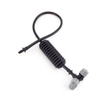 HASTHIP Misting Nozzles for Garden and Greenhouse Cooling with 4‑Head Spray and 50cm Pipe | Efficient Irrigation and Humidifying System
