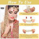 HASTHIP® 6 pinzas para el cabello Dupatta para novias